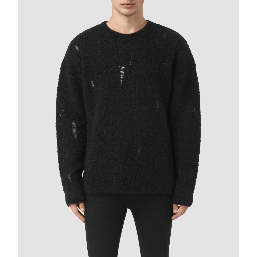 All Saints Hannent Oversized Crew Sweater 338